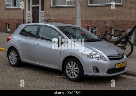 Toyota Auris Auto In Amsterdam, Niederlande 9-4-2024 Stockfoto