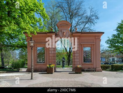 Das Museumstor oder Rossi-Tor Schloss Rastatt, Baden Württemberg, Deutschland, Europa Stockfoto