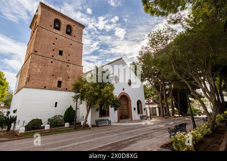 Kirche der makellosen Empfängnis in Mijas, Andalusien. Spanien Stockfoto