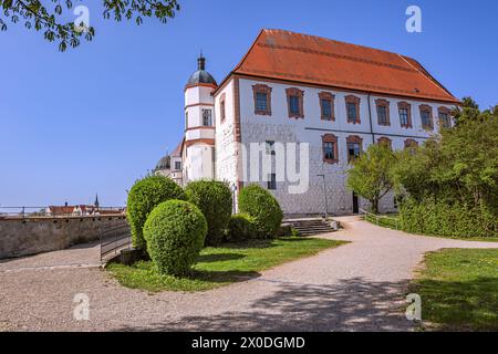 BAYERN: SCHLOSS DILLINGEN AN DER DONAU Stockfoto