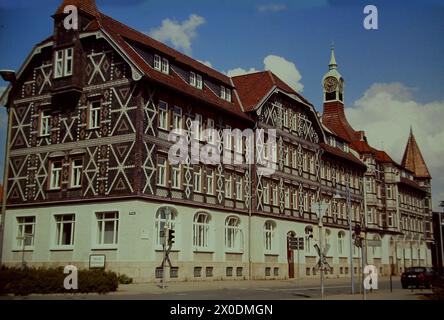 Blick auf das neue Rathaus in Einbeck Einbeck das neue Rathaus *** Blick auf das neue Rathaus in Einbeck Einbeck das neue Rathaus Stockfoto