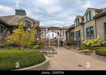 University of California, Berkeley at Sunrise Stockfoto