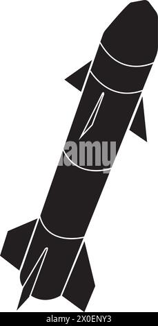 Raketensymbol Vektor Illustration Symbol Design Stock Vektor