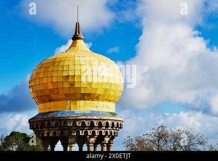 Architektonische Details des Palacio da Pena castelo da Pena, Sintra, Portugal Stockfoto