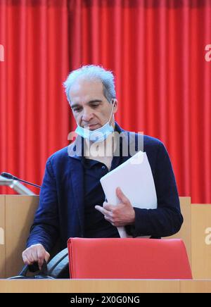 Archivfoto, Italien. April 2024. ARCHIVFOTO - BARI - Apulien Region der Regionalrat für Stadtplanung, Alfonso Pisicchio (BARI - 2020-07-07, DEGIGLIOSAVERIO) ps das Foto kann in Übereinstimmung mit dem Kontext, in dem es aufgenommen wurde, und ohne diffamierende Absicht des Dekorums der vertretenen Personen verwendet werden redaktionelle Verwendung nur Kredit: Unabhängige Fotoagentur/Alamy Live News Stockfoto