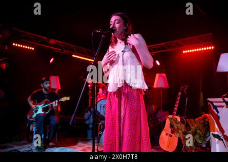 Nina Cobham spielt Live-Konzert im Legend Club, Mailand 11. April 2024 © Giorgia de Dato Stockfoto