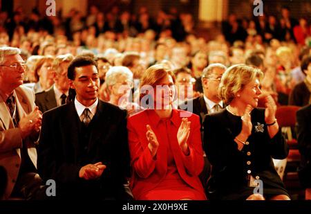 Sarah Jane Macaulay heiratete Gordon Brown auf der Labour Party Conference in Blackpool 1998 Stockfoto