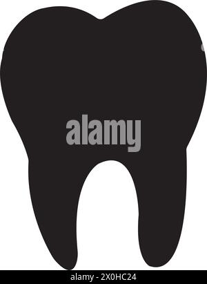 Zahnsymbol Vektor Illustration Symbol Design Stock Vektor