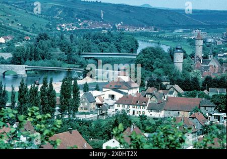 Ochsenfurt – Stadtansicht [automatisierte Übersetzung] Stockfoto