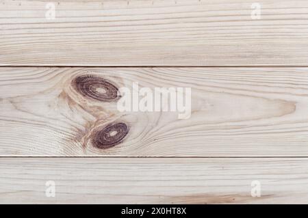 Kiefernholzplanken. Hochauflösendes Bild von Naturholzdielen mit schönen Kornmustern, perfekt für Ihre Designprojekte. Stockfoto