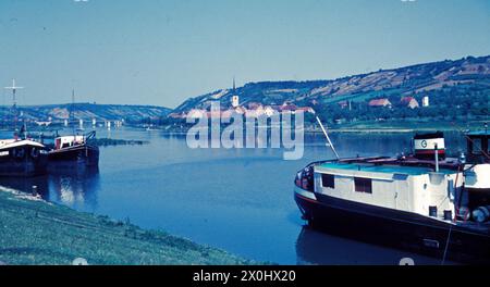 Im Hintergrund Kleinochsenfurt [automatisierte Übersetzung] Stockfoto