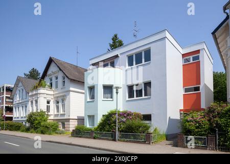 Wohnhaus, Wohnhaus, Oldenburg in Oldenburg, Niedersachsen, Deutschland Stockfoto