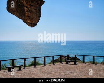 Oman, Salala, in den Schlaglöchern von Mughsayl, Stockfoto