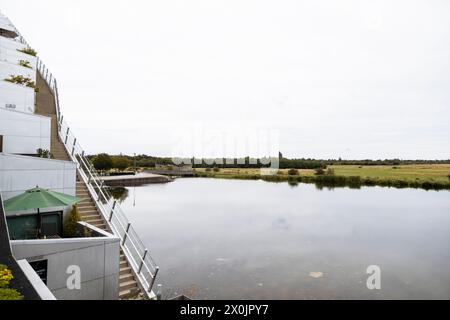 Gehen Sie durch Kopenhagen, 8 Tallet Gebäude Stockfoto