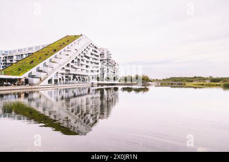 Gehen Sie durch Kopenhagen, 8 Tallet Gebäude Stockfoto