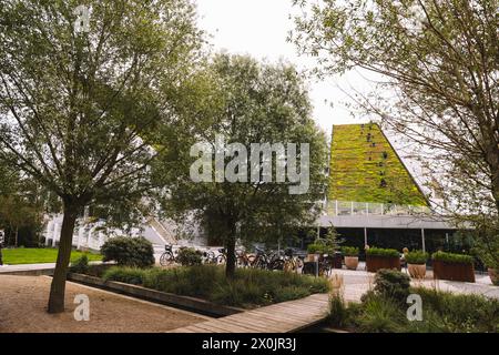 Gehen Sie durch Kopenhagen, 8 Tallet Gebäude Stockfoto