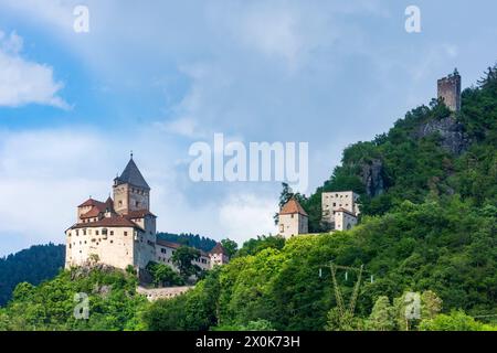 Waidbruck (Ponte Gröden), Schloss Trostburg in Südtirol, Trentino-Südtirol, Italien Stockfoto