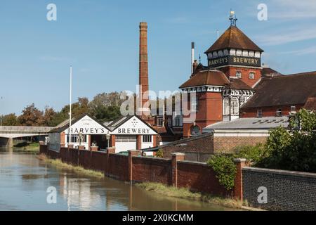 England, East Sussex, Lewes, Harvey's Brewery Stockfoto