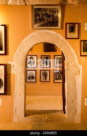 Museum, Kloster Arkadi, Nationaldenkmal, Kloster, Kreta, Kriti, Rethymnon, Westkreta, Insel, Griechenland Stockfoto