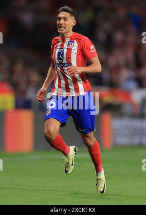 Madrid, Spanien. April 2024. Nahuel Molina von Athletico Madrid während des Spiels der UEFA Champions League in Wanda Metropolitano, Madrid. Der Bildnachweis sollte lauten: Paul Terry/Sportimage Credit: Sportimage Ltd/Alamy Live News Stockfoto