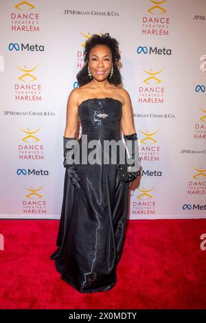 New York, Usa. April 2024. NEW YORK, NEW YORK – 12. APRIL: Sharon Madison nimmt am 12. April 2024 im New York City Center am Dance Theater of Harlem's Annual Vision Gala zu Ehren von Misty Copeland Teil. Quelle: Ron Adar/Alamy Live News Stockfoto