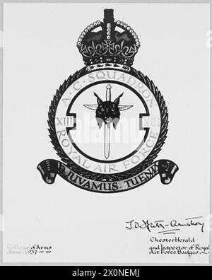 Bilder zeigen Flugzeuge, Personal und Missionen der RAF, die von 1940 bis 1945 in Großbritannien durchgeführt wurden. Stockfoto