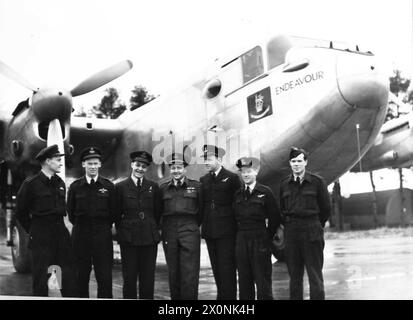 Die Royal Air Force in Großbritannien zwischen 1940 und 1945, die Operationen, Personal und Luftfahrtaktivitäten in Kriegszeiten umfasste. Stockfoto