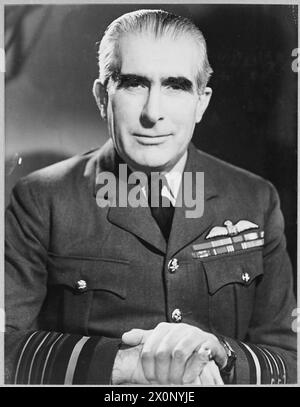 Air Chief Marshal Sir Christopher Courtney, KCB, CBE, DSO, Senior Officer der Royal Air Force, Bild 1943. Stockfoto