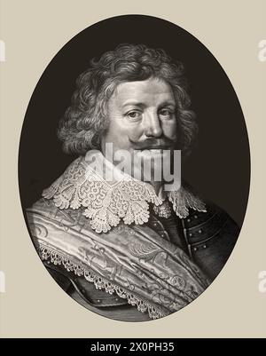 Gaspard II. de Coligny, Comte de Coligny, 1519 - 1572, einem französischen Hugenotten leader Stockfoto