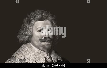 Gaspard II. de Coligny, Comte de Coligny, 1519 - 1572, einem französischen Hugenotten leader Stockfoto