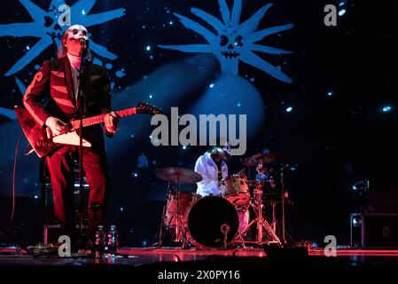 Musikkonzert - Tre Allegri Ragazzi Morti Cattolica, Tre Allegri Ragazzi Morti 2024 Cattolica RN Teatro della Regina Italien Copyright: XEmmanuelexOlivi/TSCKx/xLiveMediax LPM 1308113 Stockfoto