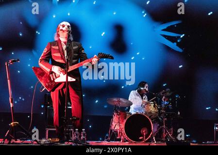 Musikkonzert - Tre Allegri Ragazzi Morti Cattolica, Tre Allegri Ragazzi Morti 2024 Cattolica RN Teatro della Regina Italien Copyright: XEmmanuelexOlivi/TSCKx/xLiveMediax LPM 1308114 Stockfoto