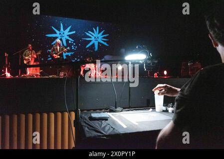 Musikkonzert - Tre Allegri Ragazzi Morti Cattolica, Tre Allegri Ragazzi Morti Cattolica RN Teatro della Regina Italien Copyright: XEmmanuelexOlivi/TSCKx/xLiveMediax LPM 1308115 Stockfoto