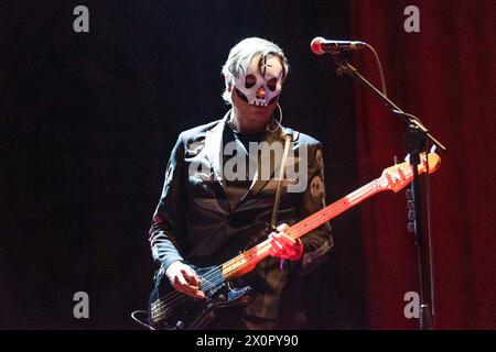 Musikkonzert - Tre Allegri Ragazzi Morti Cattolica, Tre Allegri Ragazzi Morti 2024 Cattolica RN Teatro della Regina Italien Copyright: XEmmanuelexOlivi/TSCKx/xLiveMediax LPM 1308157 Stockfoto