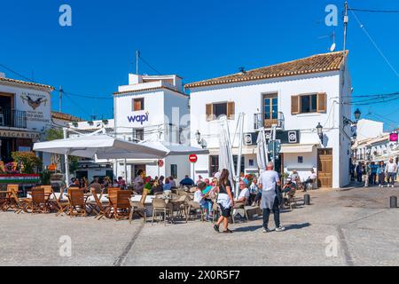 Nostra Senyora del Consol, Plaza de la Iglesia, Altea, Comunidad Valenciana, Viertel Alicante, Costa Blanca, Spanien Stockfoto