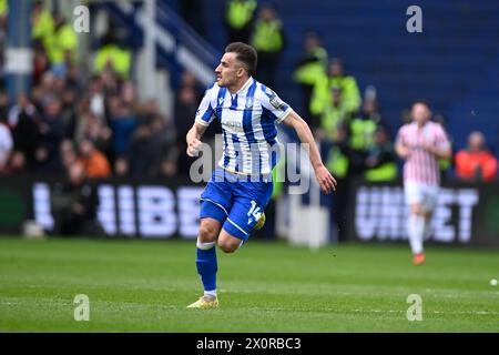 Pol Valentín von Sheffield Wednesday während des Sky Bet Championship Matches Sheffield Wednesday vs Stoke City in Hillsborough, Sheffield, Großbritannien, 13. April 2024 (Foto: Craig Cresswell/News Images) Stockfoto