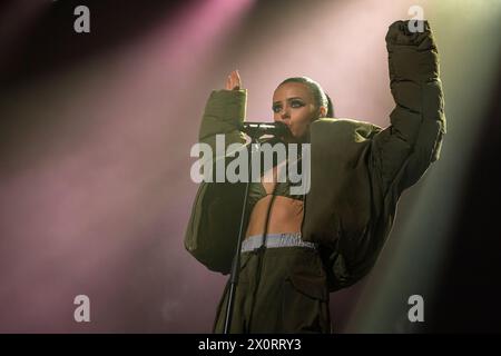 Madison, USA. April 2024. Jessie Murph im Sylvee am 12. April 2024 in Madison, Wisconsin (Foto: Daniel DeSlover/SIPA USA) Credit: SIPA USA/Alamy Live News Stockfoto