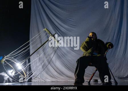 Madison, USA. April 2024. Jessie Murph im Sylvee am 12. April 2024 in Madison, Wisconsin (Foto: Daniel DeSlover/SIPA USA) Credit: SIPA USA/Alamy Live News Stockfoto