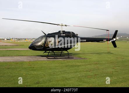 Bell 505 Jet Ranger X am Flughafen Brighton City Stockfoto