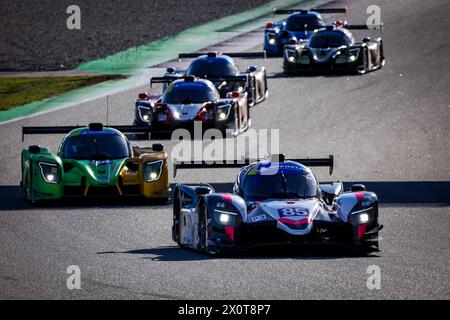 Montmelo, Espagne. April 2024. 85 DAVID Hadrien (fra), R-Ace GP, Duqueine M30 - D08 - Nissan, Aktion während der 1. Runde des Michelin Le Mans Cup 2024 auf dem Circuit de Barcelona-Catalunya vom 12. Bis 14. April 2024 in Montmelo, Spanien - Foto Paulo Maria/DPPI Credit: DPPI Media/Alamy Live News Stockfoto