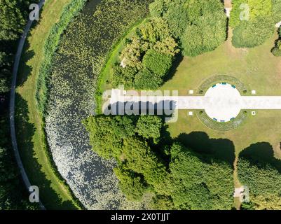 Herrenhausener Garten des Herrenhausener Schlosses in Hannover, Deutschland Stockfoto