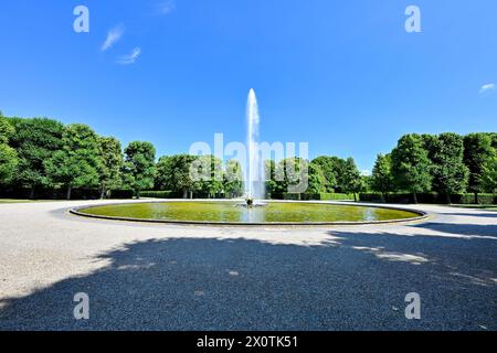 Großer Brunnen der Herrenhausener Gärten des Herrenhausener Schlosses in Hannover, Deutschland Stockfoto