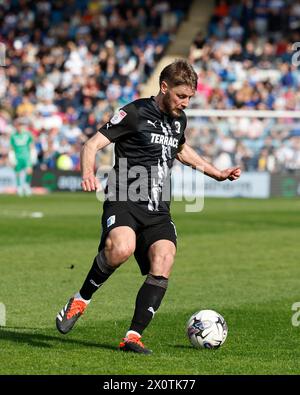 Barrow's Sam Foley während des Sky Bet League 2 Spiels zwischen Gillingham und Barrow im MEMS Priestfield Stadium, Gillingham am Samstag, den 13. April 2024. (Foto: Mark Fletcher | MI News) Credit: MI News & Sport /Alamy Live News Stockfoto