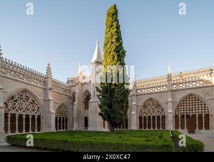 Batalha, Mosteiro da Batalha, Kloster, Kreuzgang Stockfoto