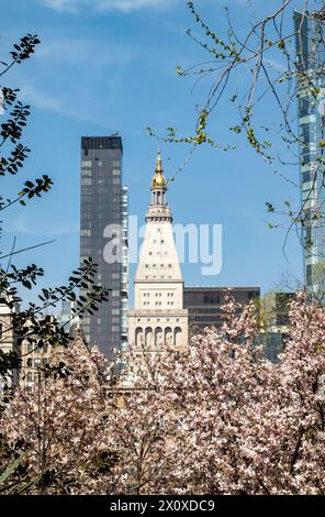 Frühling im Union Square Park, NYC, USA, 2024 Stockfoto