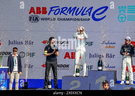 Während des Misano ePrix 2024, 5. Treffens der ABB FIA Formel E Weltmeisterschaft 2023-24, auf dem Misano World Circuit Marco Simoncelli vom 11. Bis 14. April 2024 in Misano Adriatico, Italien - Foto Grégory Lenormand / DPPI Stockfoto