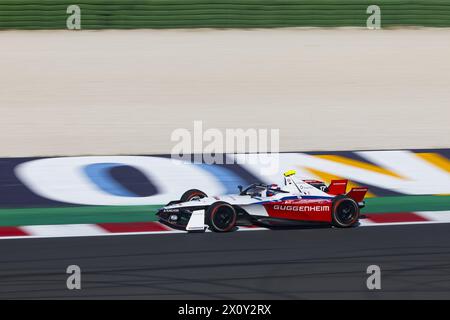 Während des Misano ePrix 2024, des 5. Treffens der ABB FIA Formel-E-Weltmeisterschaft 2023-24, auf dem Misano World Circuit vom 11. Bis 14. April 2024 in Misano Adriatico, Italien Stockfoto