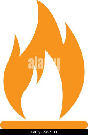 Designvorlage für Brandsymbol-Logo-Vektor Stock Vektor