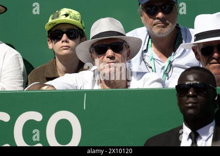 Monte Carlo, Monaco. April 2024. Renaud Muselier besucht die Rolex Monte-Carlo Masters am 14. April 2024 in Monte-Carlo, Monaco. Foto: David NIVIERE/ABACAPRESS.COM Credit: Abaca Press/Alamy Live News Stockfoto