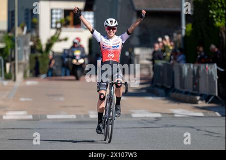 Chambery, Frankreich. April 2024. Celia GERY während des Grand Prix 2024 der Chambery Women's Elite French Cup am 14. April 2024 in Chambery, Frankreich - Foto Florian Frison/DPPI Credit: DPPI Media/Alamy Live News Stockfoto